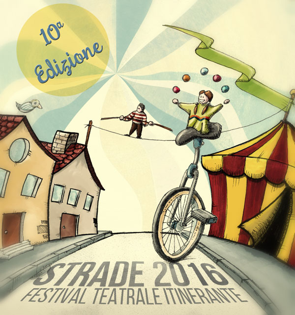 Copertina programma eventi La copertina del programma di Strade 2016